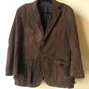 Calvin Klein Brown Corduroy Blazer